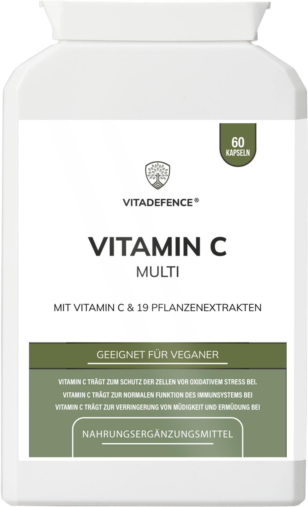Vitamin C Multi | With Botanicals & Minerals – 60 Capsules