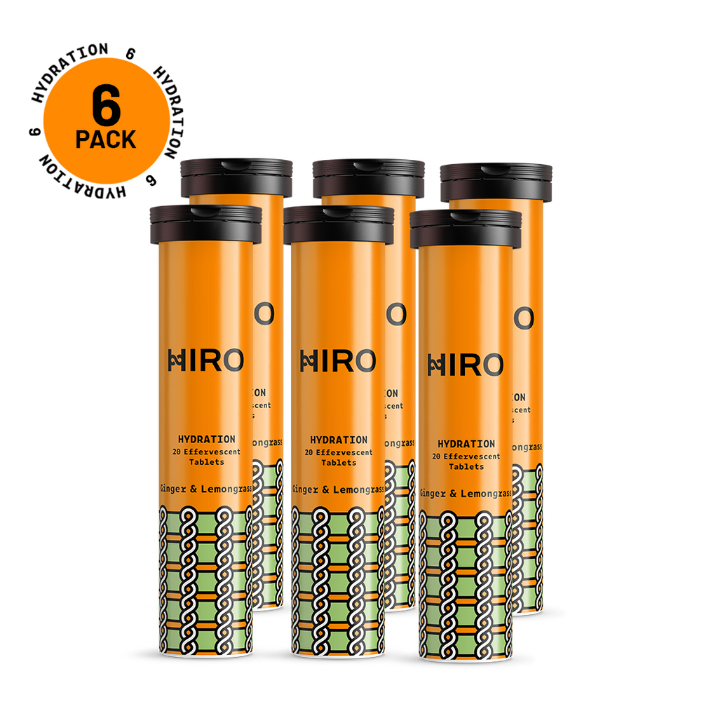 Hydration Tablets - Ginger & Lemongrass (6 Pack)