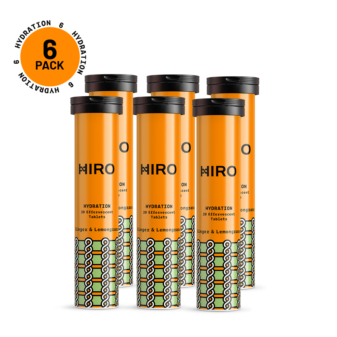 Hydration Tablets - Ginger & Lemongrass (6 Pack)