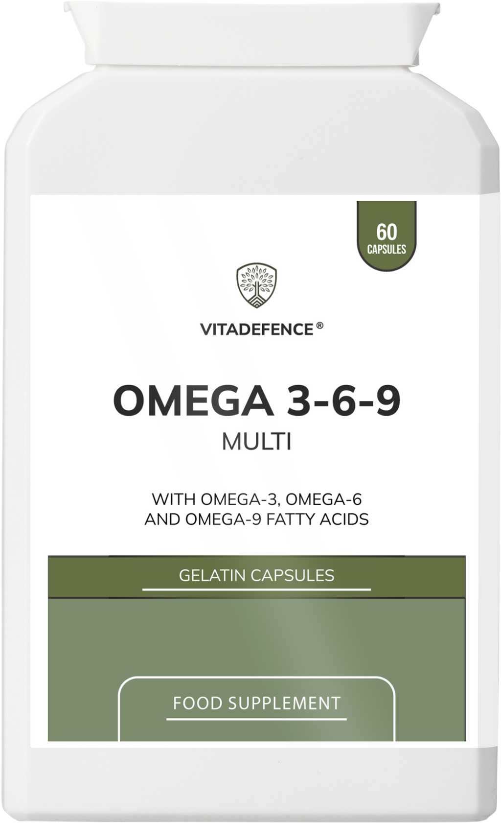 Omega 3-6-9 Multi — 60 Gelatin Capsules
